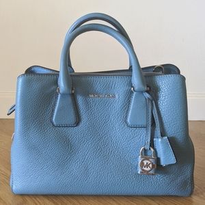 Michael Kors Camille Blue Purse